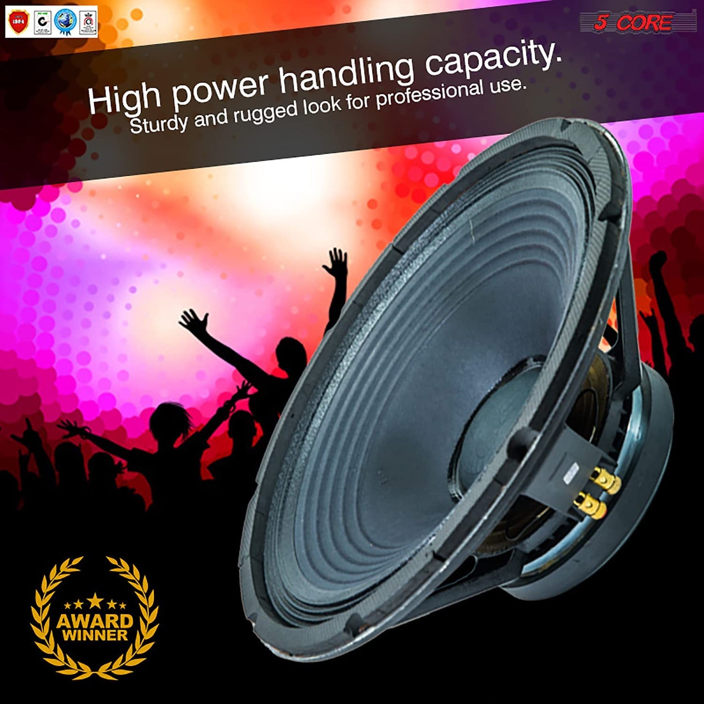 15inch 8 Ohm PA DJ Subwoofer Speaker 15-185 AL 350W