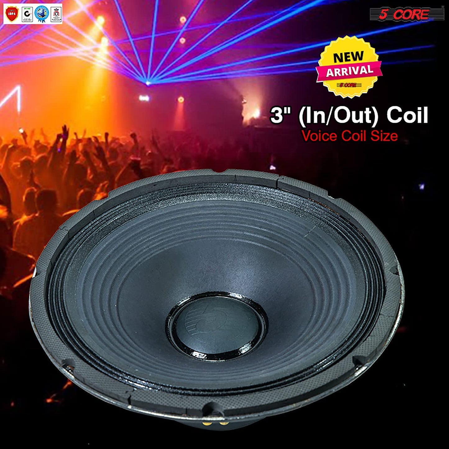 15inch 8 Ohm PA DJ Subwoofer Speaker 15-185 AL 350W