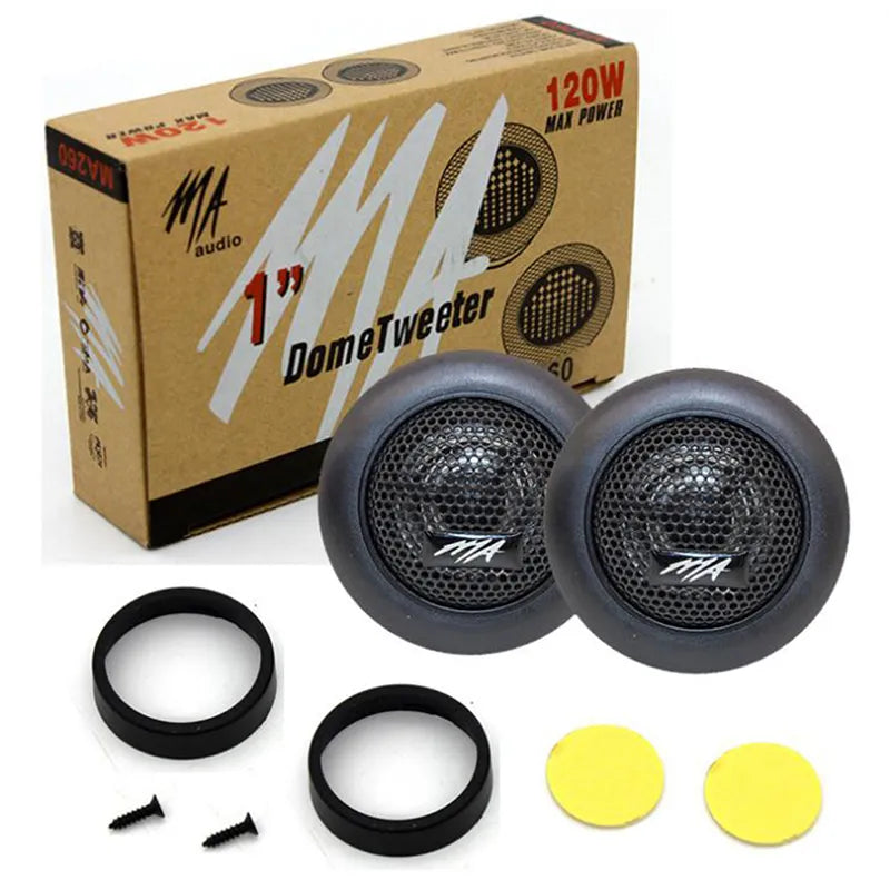 Hot sale 120W Super Power Loud Speaker Tweeter Speakers for Car Stereo Car Audio Dia 48mm