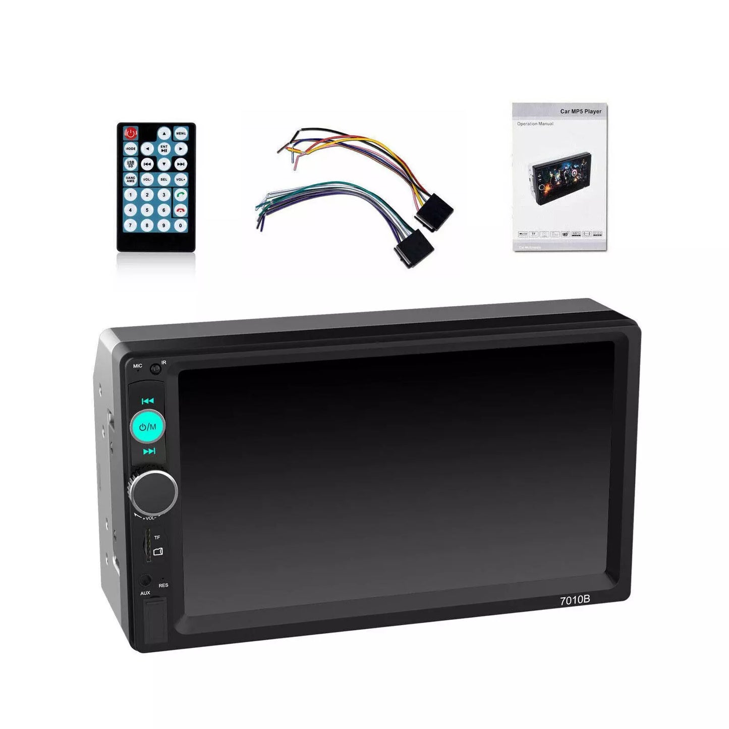 7 Inch 2 Din Car Auto Radio HD 1080P MP5 Player Screen Digital Display Bluetooth FM Audio Android Car Stereo Radio System